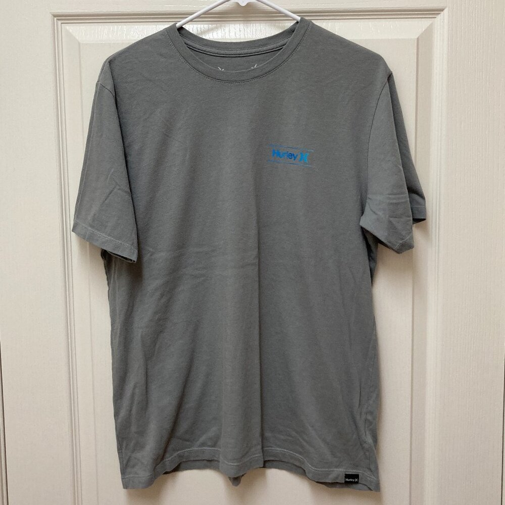 Hurley Everyday Oao Slashed Logo Graphic Tee Mens Size M
